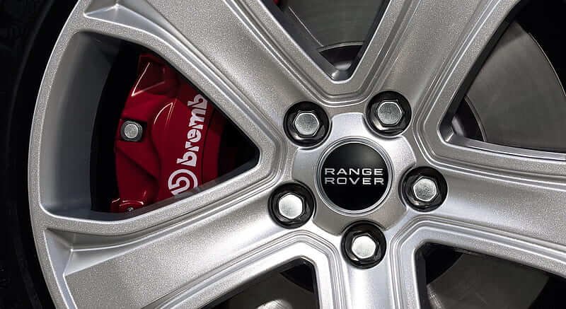 evoque brake pad replacement