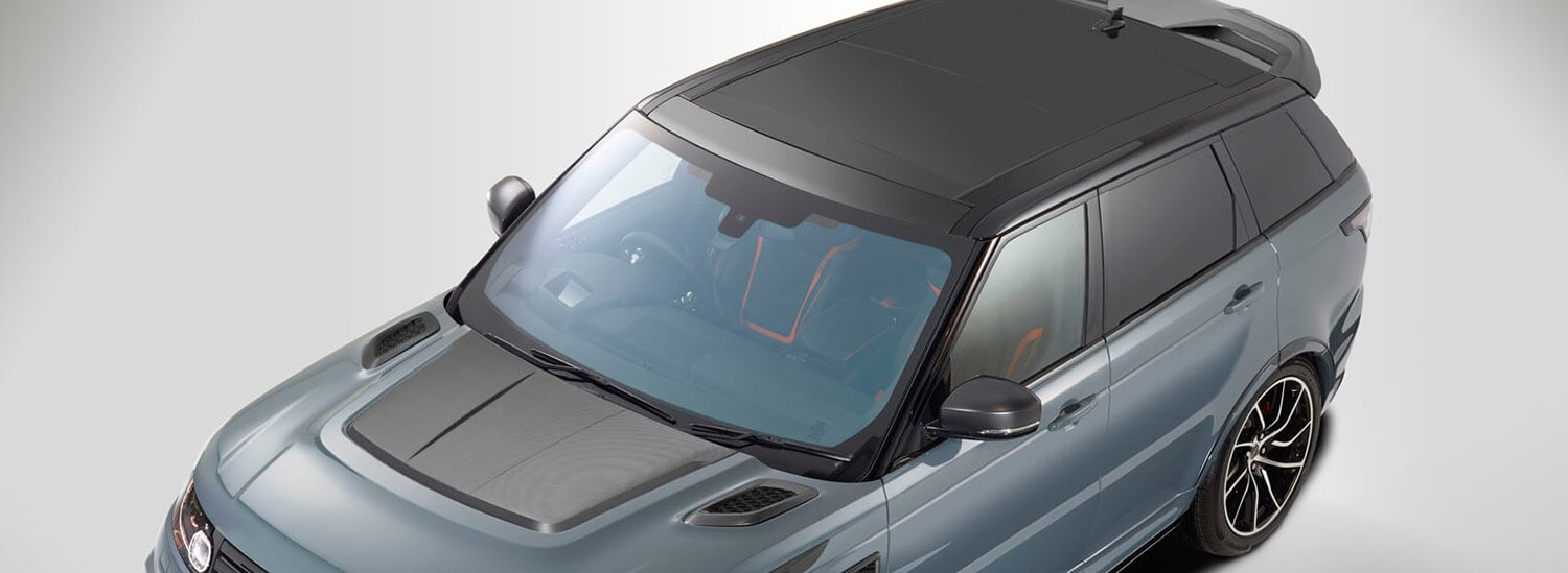 Range Rover cabin roof and panoramic roof handover inspection