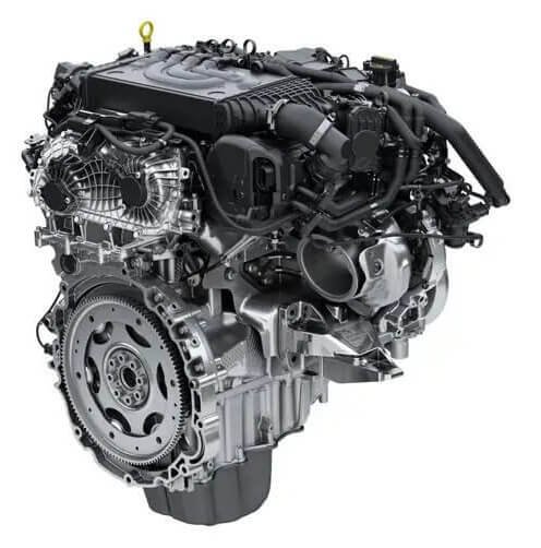 Range Rover engine bay inspected during turbo and boost-system diagnosis