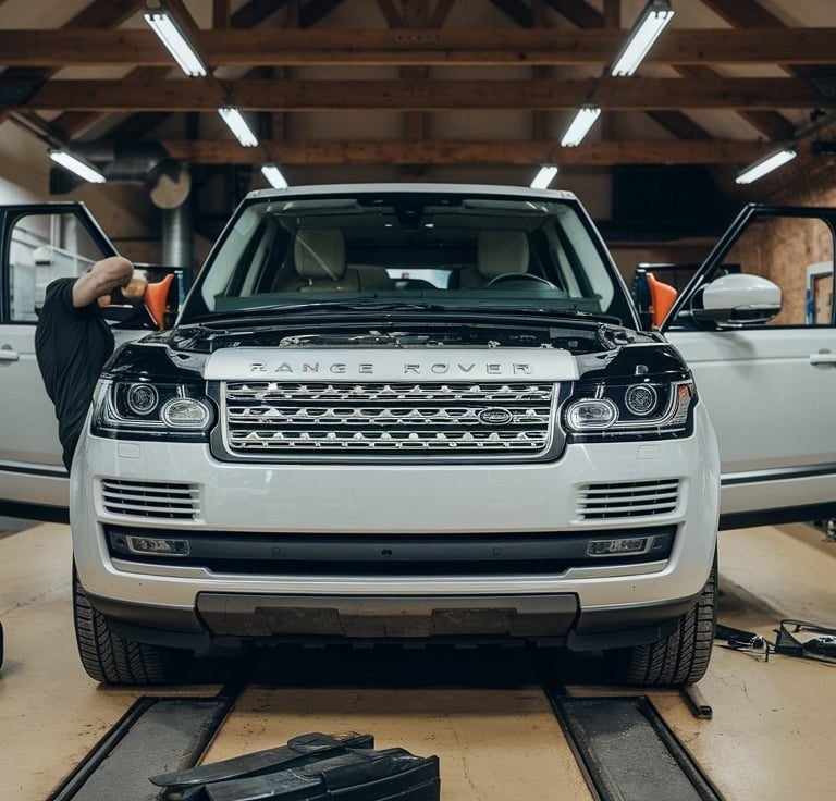 How to Find the Best Range Rover Garage in Dubai?