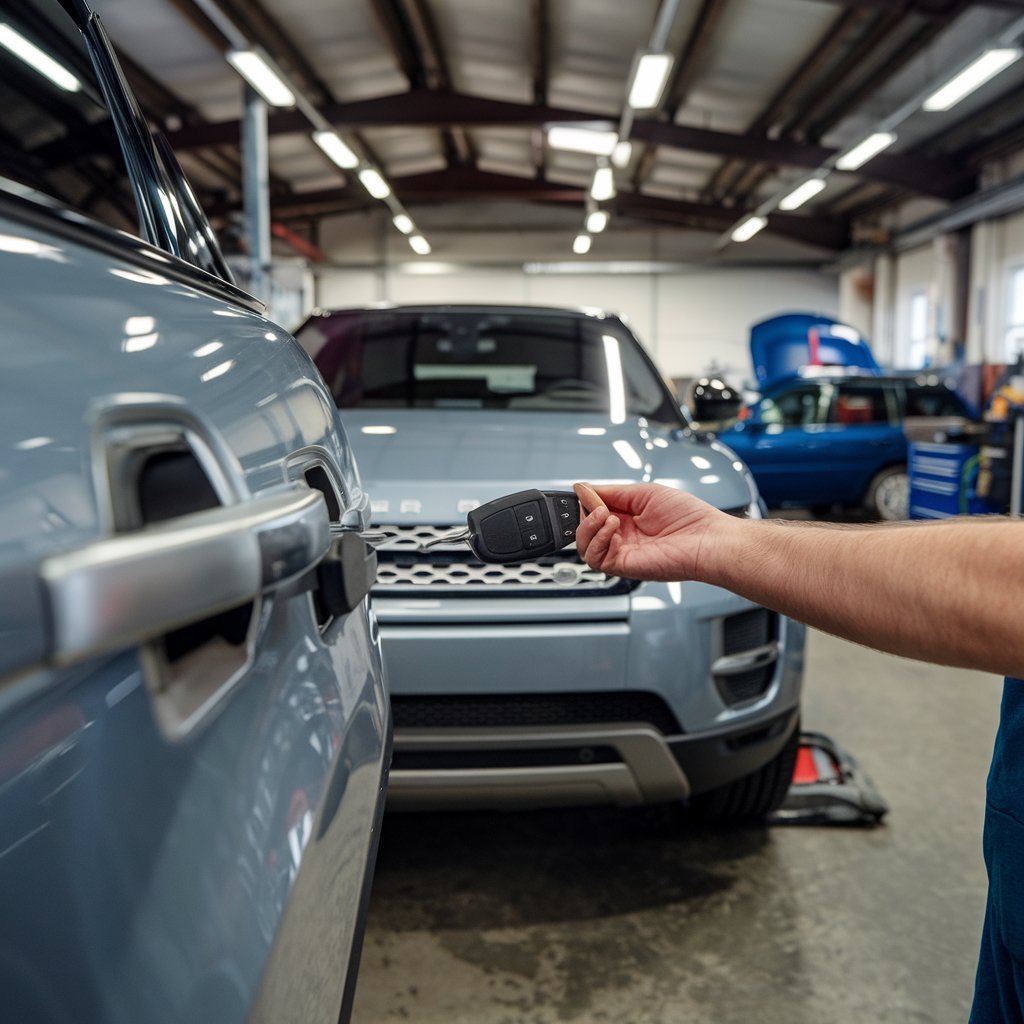 Range Rover Evoque Key Replacement in Dubai
