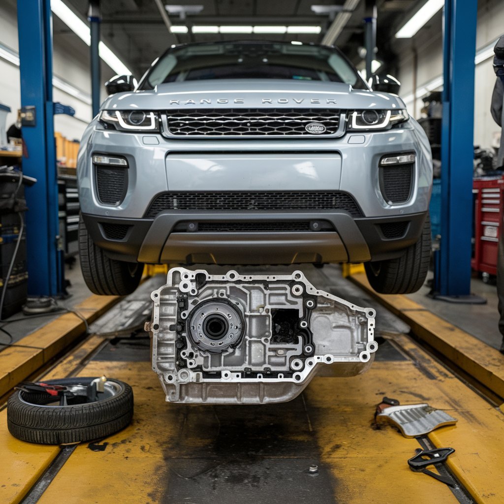 Range Rover Evoque Gearbox Replacement Service in Dubai