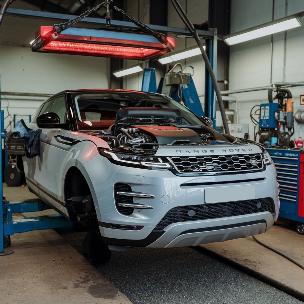 Range Rover Evoque Engine Replacement Service in Dubai