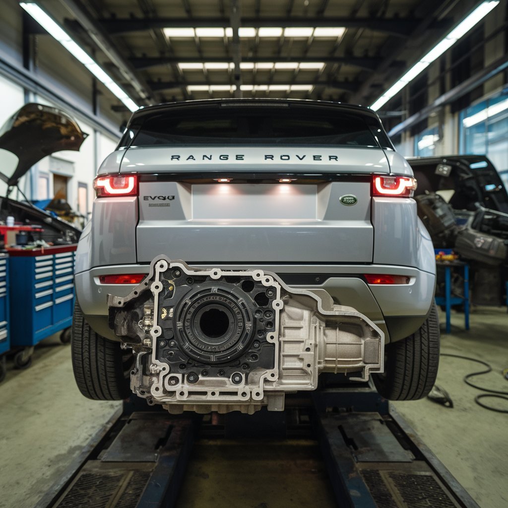Range Rover Evoque Gearbox Replacement Service in Dubai