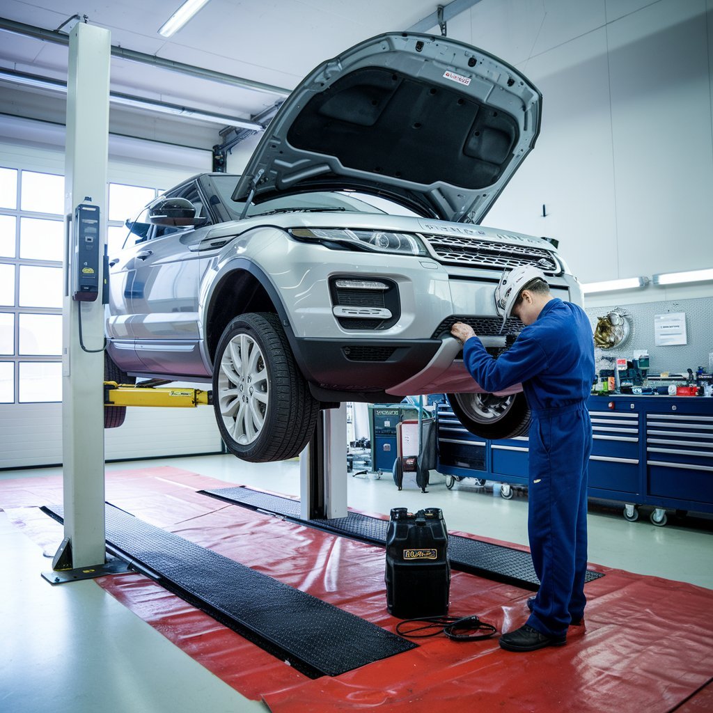 Range Rover Oil Change Service