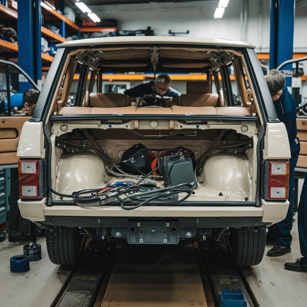 Range Rover Classic Center Console Replacement in UAE