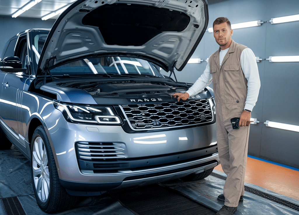 Range Rover oil change