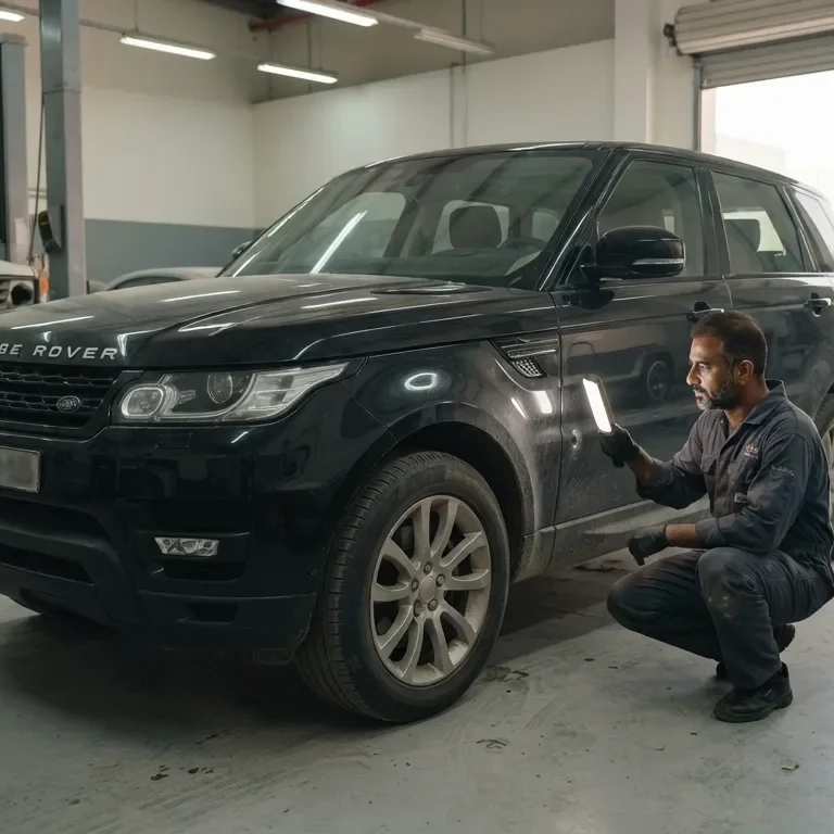 Range Rover Body Shop Dubai | Cost, Dent, Paint Repair Guide